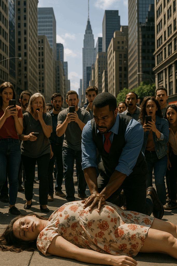 He Missed His Dream Job Interview to Save a Pregnant Woman on a New York Street — But When He Learned Who She Really Was, His World Stopped