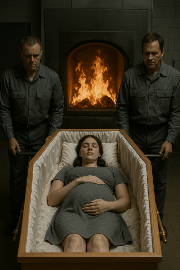 During His Wife’s Cremation, a Husband Sees Her Belly Move — And What He Discovered Afterward Tore His World Apart…